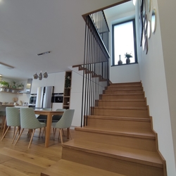 Interior staircase railings - modern forged railings Interior staircase railings - modern forged railings