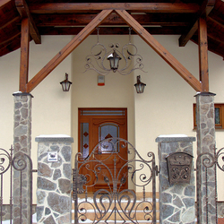 A wrought iron gate - the Renaissance style