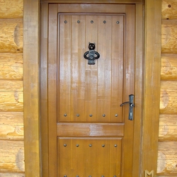 Wrought iron door accessories