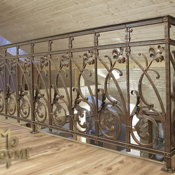 Reproduction d'un garde-corps historique - Balustrabe pour mezzanine fait sur mesure.