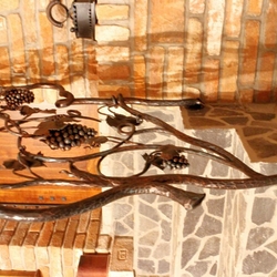 Luxury railing in the wine cellar - hand-forged railing from UKOVMI Luxury railing in the wine cellar - hand-forged railing from UKOVMI