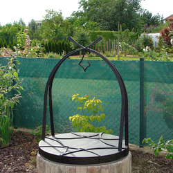 Schmiedeeiserner Brunnendeckel Schmiedeeiserner Brunnendeckel
