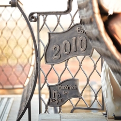 A wrought iron year of production