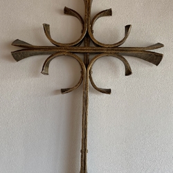 Forged wall cross Forged wall cross