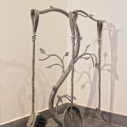 Designer fireplace tools, hand forged in the Atelier of Artistic Smithcraft – UKOVMI Designer fireplace tools, hand forged in the Atelier of Artistic Smithcraft – UKOVMI