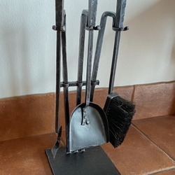 A high quality fireplace tools made in the Artistic Smithery UKOVMI A high quality fireplace tools made in the Artistic Smithery UKOVMI