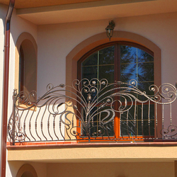 Außengeländer für Balkon - romantisches Geländer Außengeländer für Balkon - romantisches Geländer