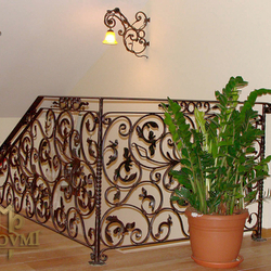 A wrought iron railing for the more demanding customer A wrought iron railing for the more demanding customer