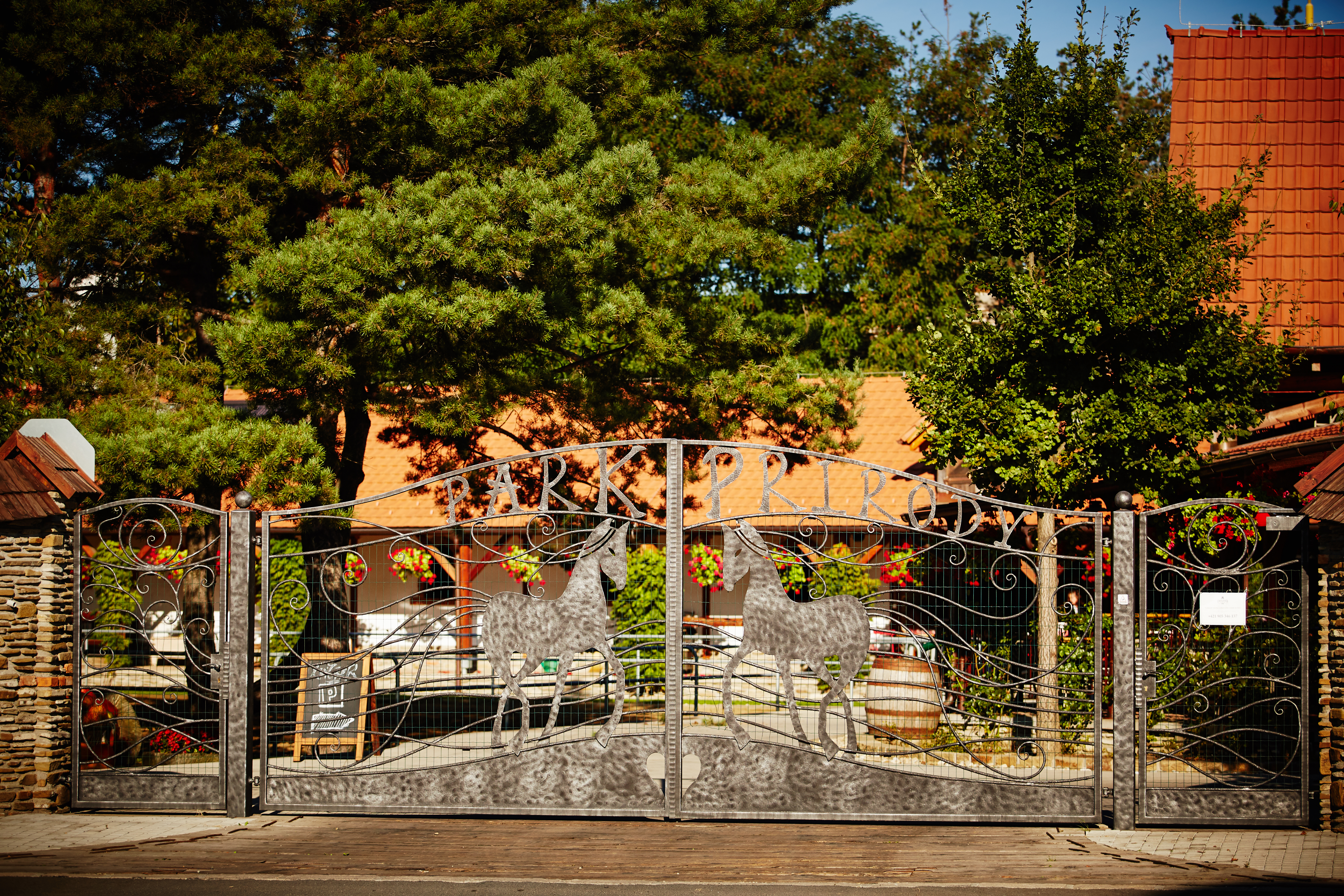 Výnimočná brána Park prírody celkový pohľad