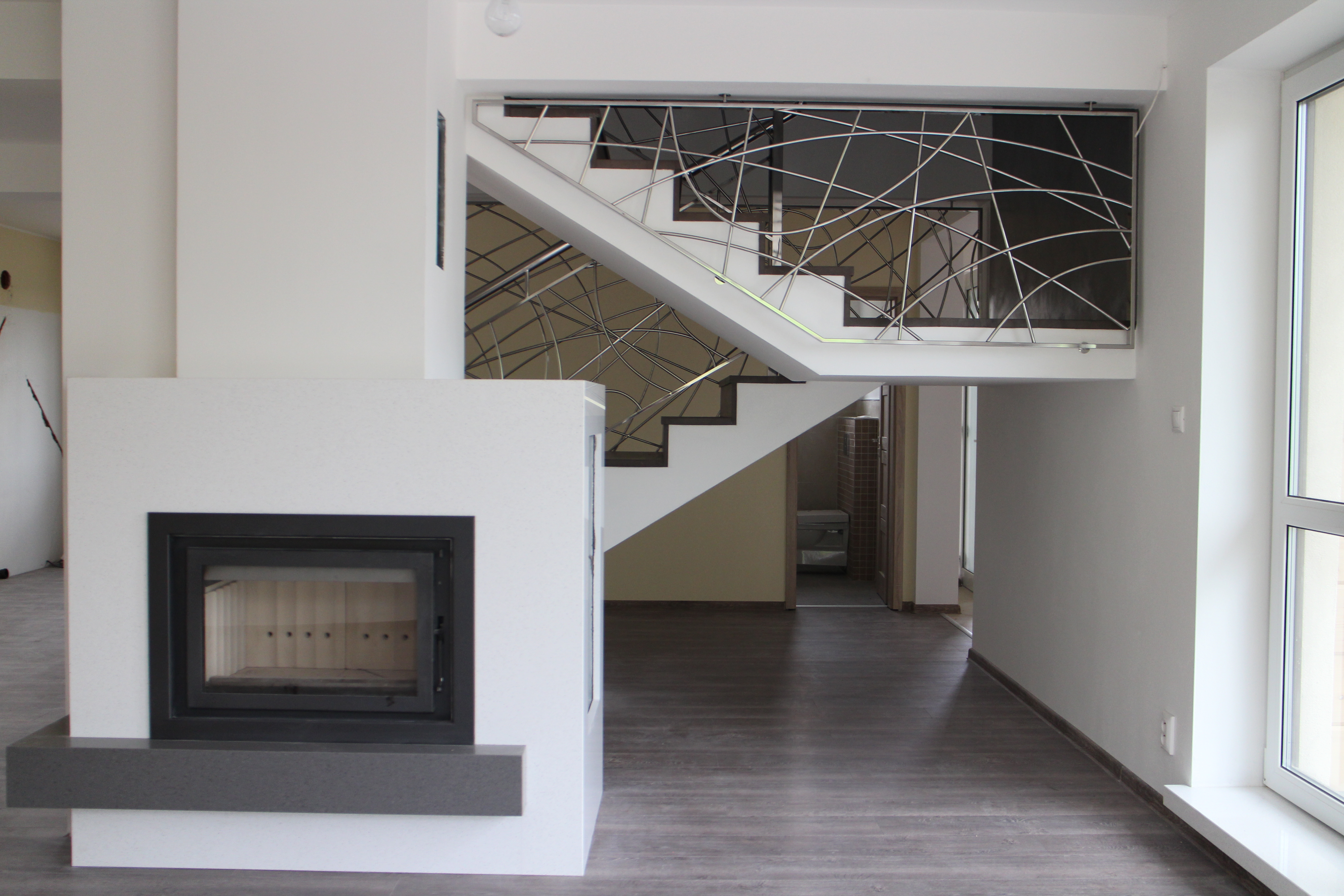 Moderne zabradlie nerez
